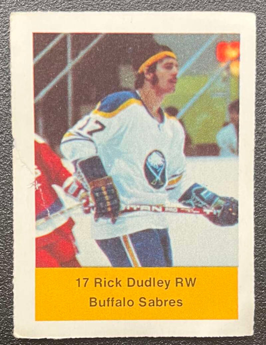 1974-75 Loblaws Hockey Sticker Rick Dudley Sabres V75673 Image 1
