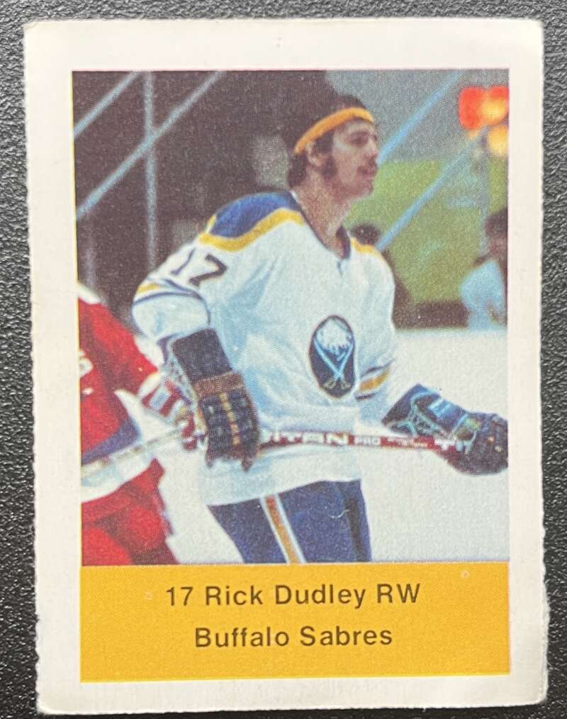 1974-75 Loblaws Hockey Sticker Rick Dudley Sabres V75674 Image 1