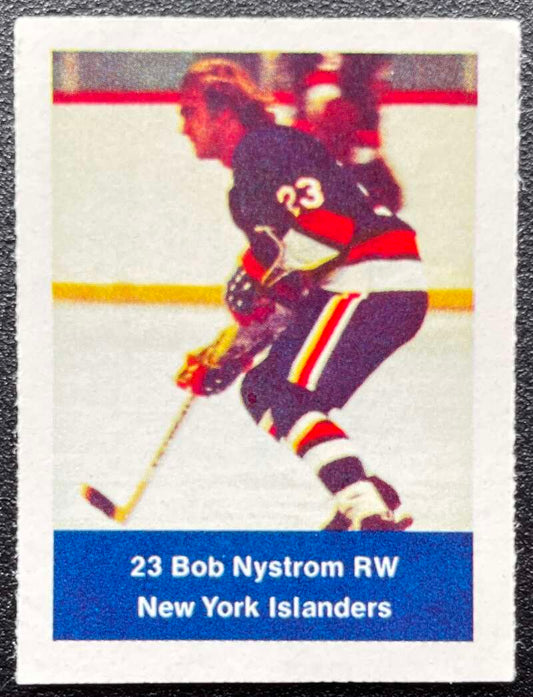 1974-75 Loblaws Hockey Sticker Bob Nystrom Islanders  V75942 Image 1