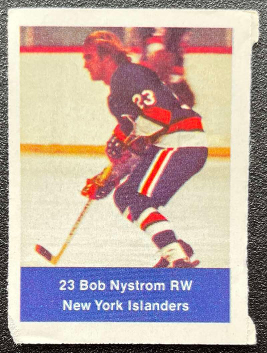 1974-75 Loblaws Hockey Sticker Bob Nystrom Islanders  V75943 Image 1