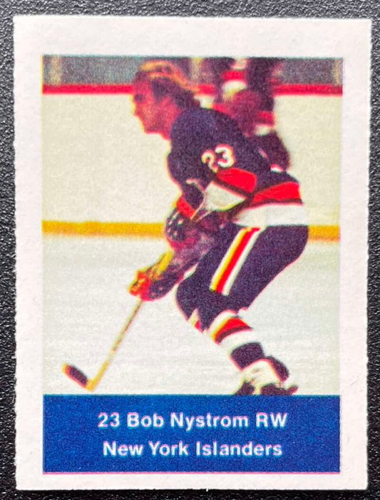 1974-75 Loblaws Hockey Sticker Bob Nystrom Islanders  V75944 Image 1