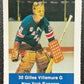 1974-75 Loblaws Hockey Sticker Gilles Villemure Rangers V75783 Image 1