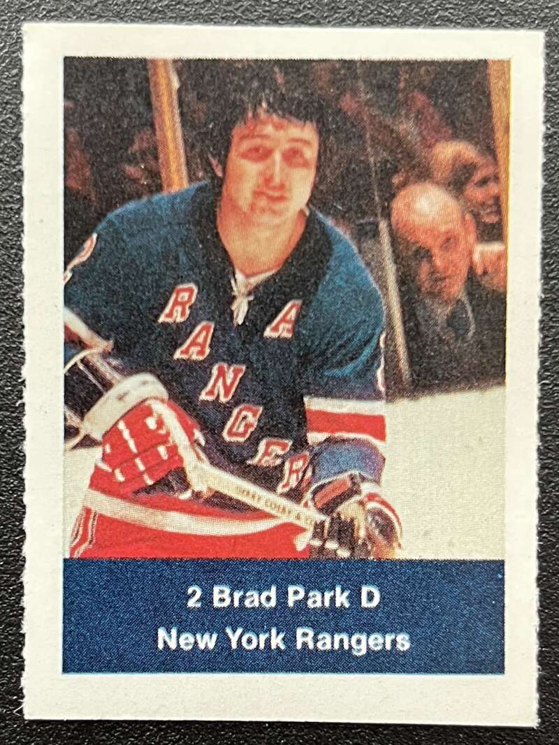 1974-75 Loblaws Hockey Sticker Brad Park Rangers V75811 Image 1