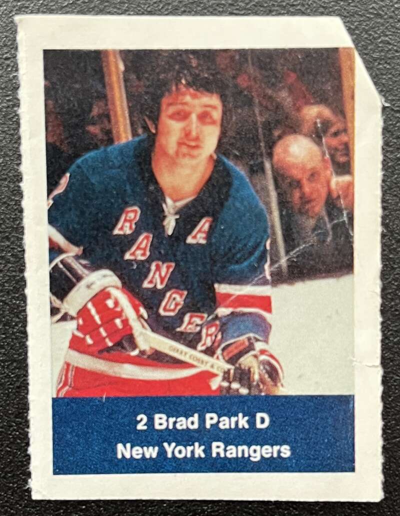 1974-75 Loblaws Hockey Sticker Brad Park Rangers V75814 Image 1