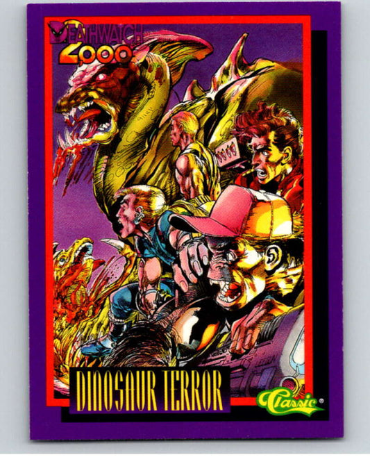 1993 Deathwatch 2000 #46 Dinosaur Terror V76040 Image 1