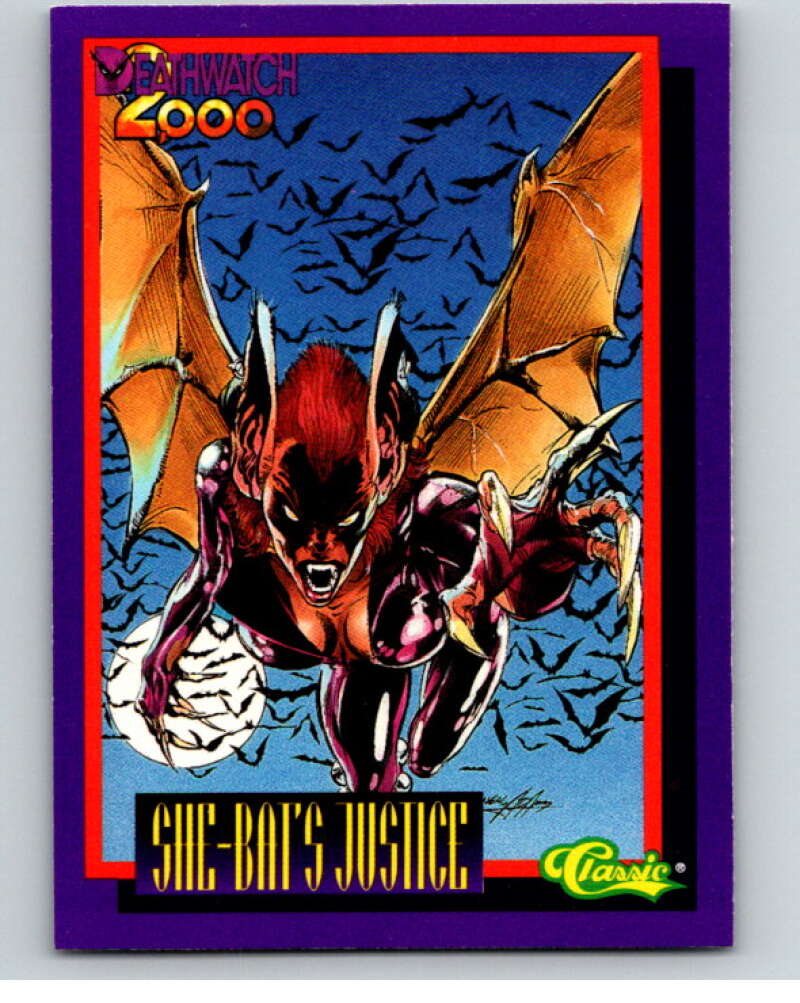 1993 Deathwatch 2000 #95 She-Bat's Justice V76181 Image 1