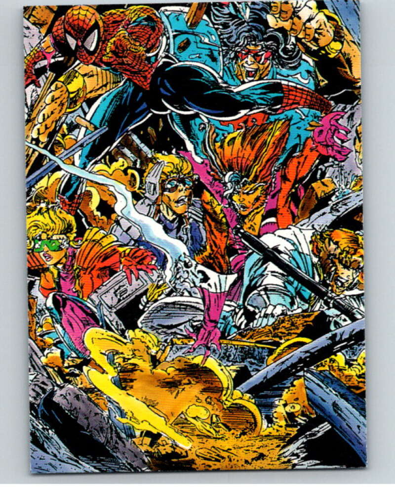 1992 Spider-Man Todd McFarlane Era #89 Join Together V76415 Image 1