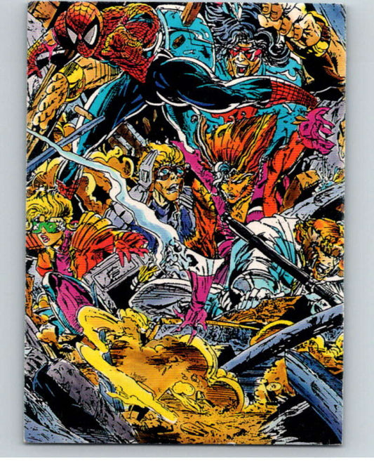 1992 Spider-Man Todd McFarlane Era #89 Join Together V76542 Image 1