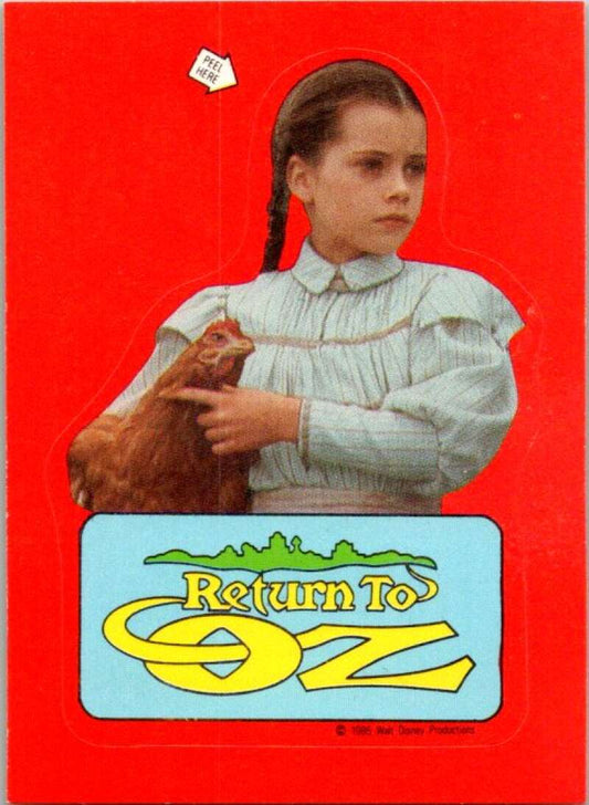 1985 Return to Oz Album Stickers #1 Sticker 1 V76756 Image 1
