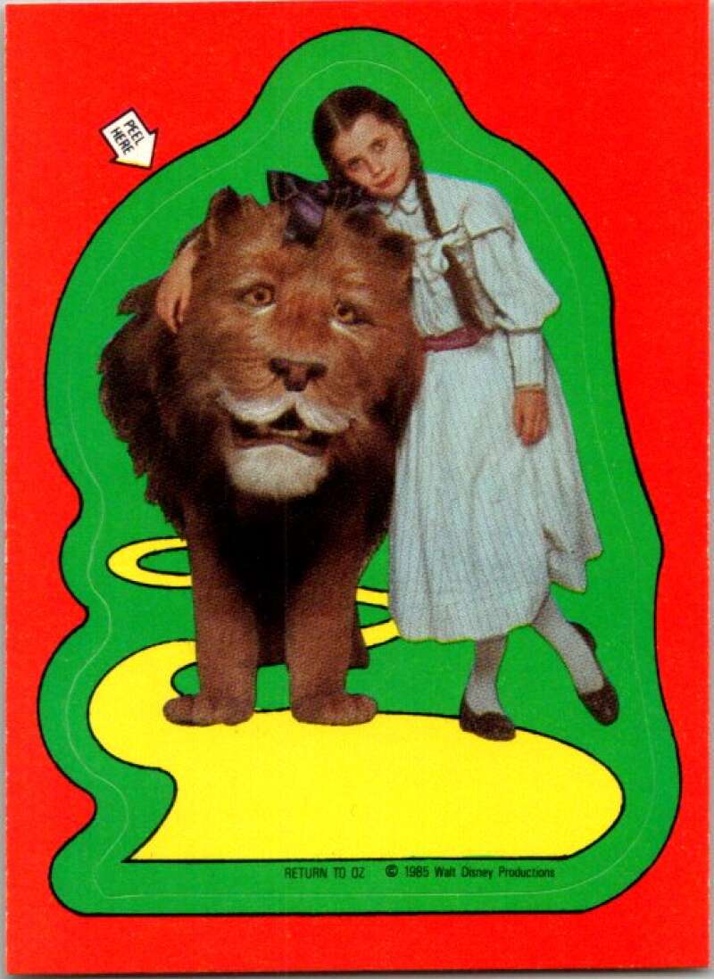 1985 Return to Oz Album Stickers #25 Sticker 25 V76771 Image 1