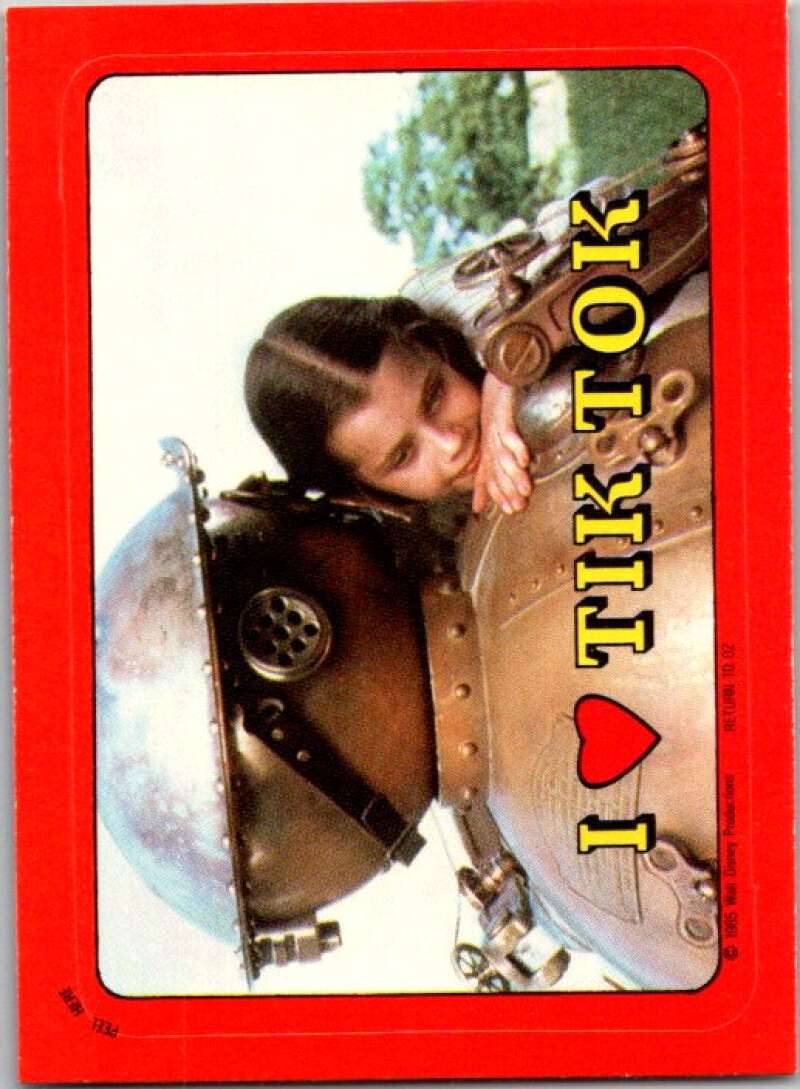 1985 Return to Oz Album Stickers #41 Sticker  V76787 Image 1