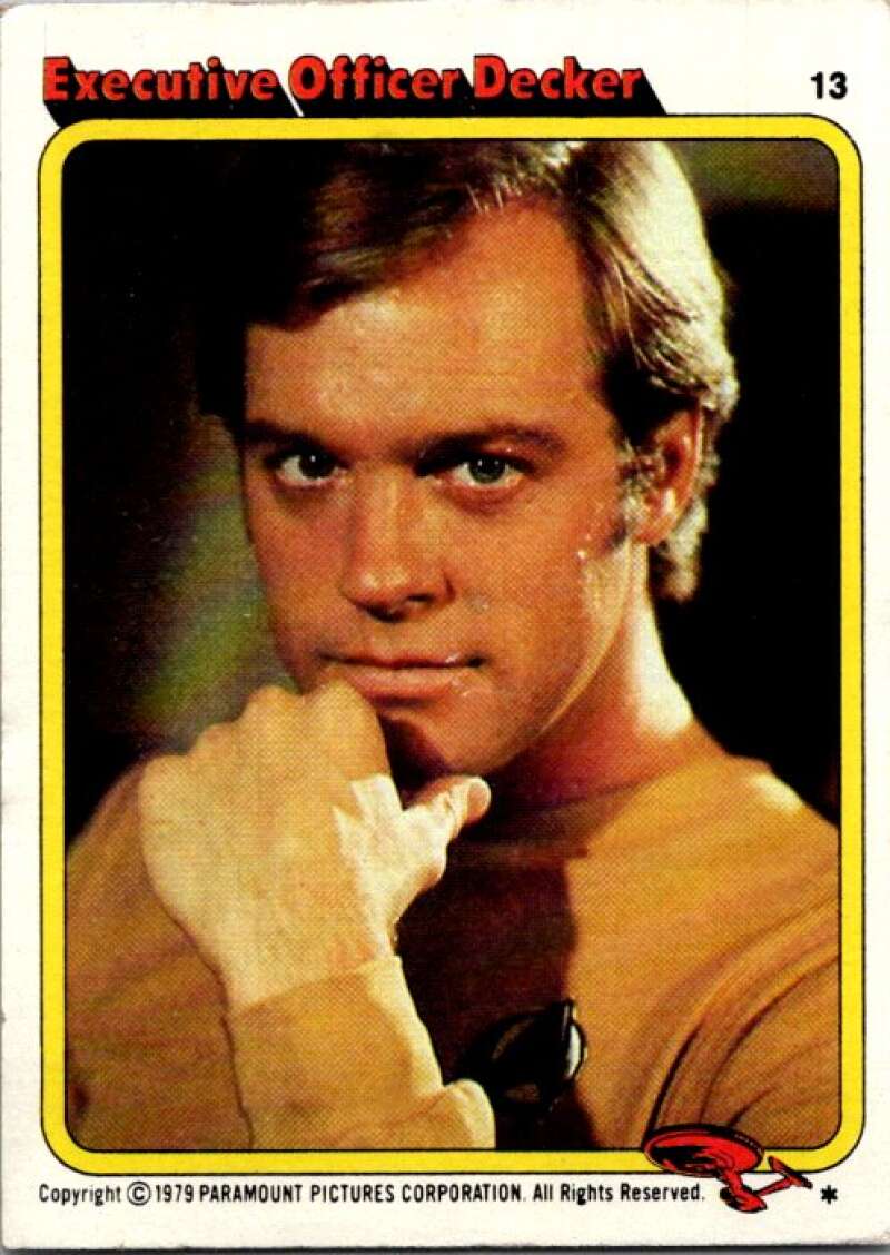 1979 Star Trek The Motion Picture #13 Executive Officer Decker V76807 Image 1