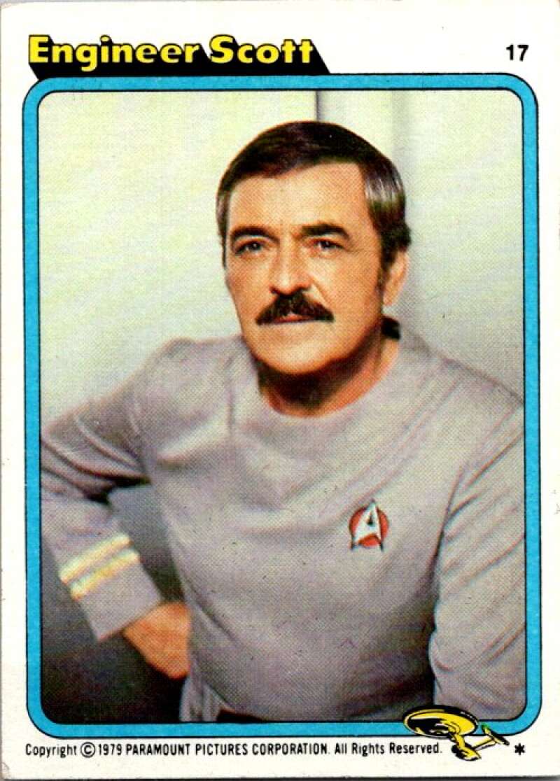 1979 Star Trek The Motion Picture #17 Engineer Scott V76819 Image 1