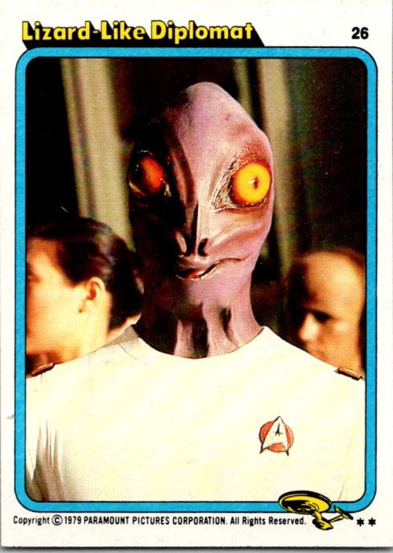 1979 Star Trek The Motion Picture #26 Lizardlike Diplomat V76837 Image 1