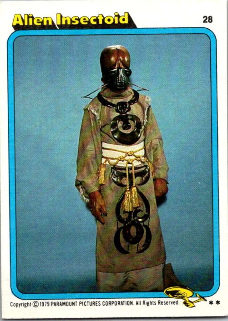 1979 Star Trek The Motion Picture #28 Alien Insectoid V76841 Image 1