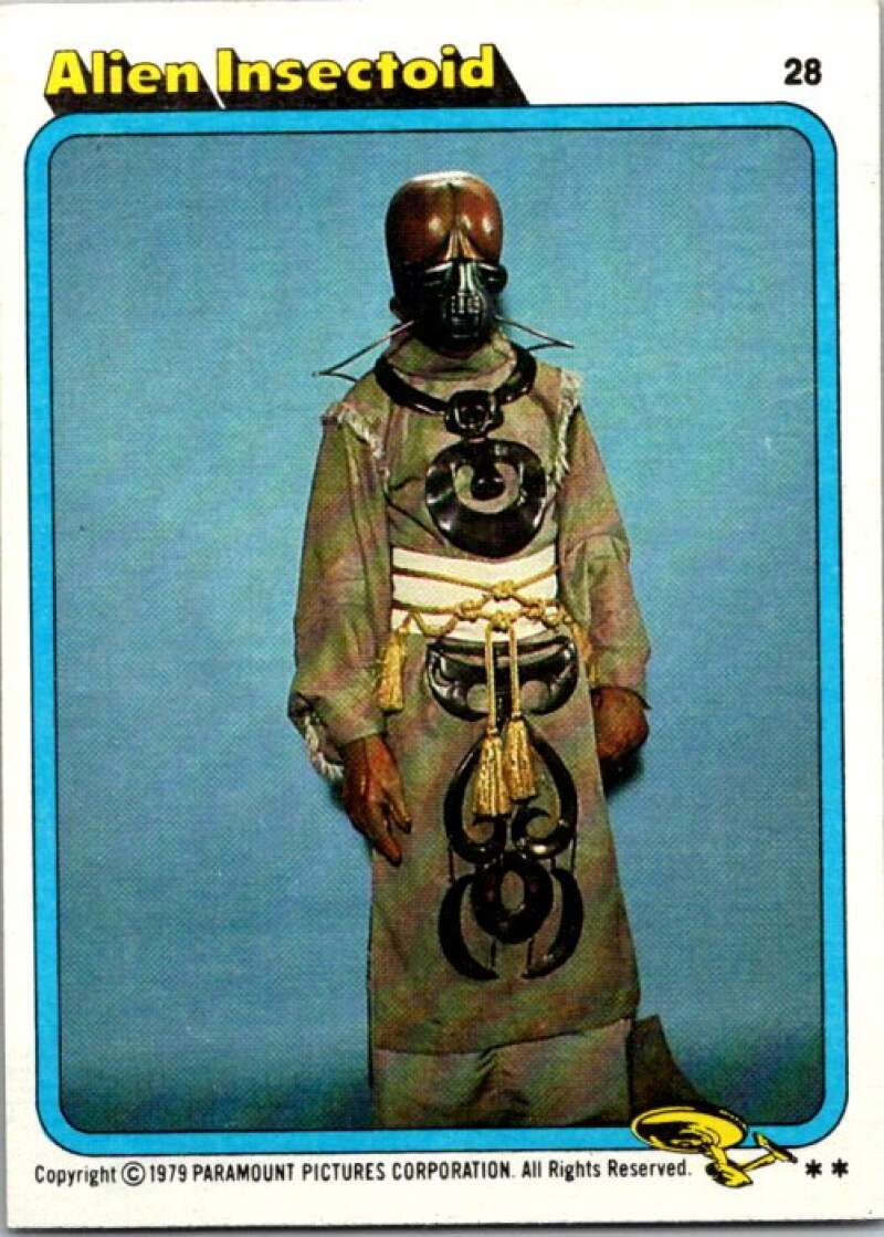 1979 Star Trek The Motion Picture #28 Alien Insectoid V76842 Image 1