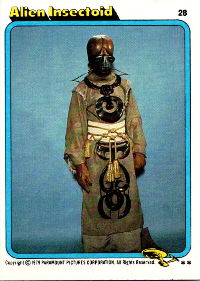 1979 Star Trek The Motion Picture #28 Alien Insectoid V76844 Image 1