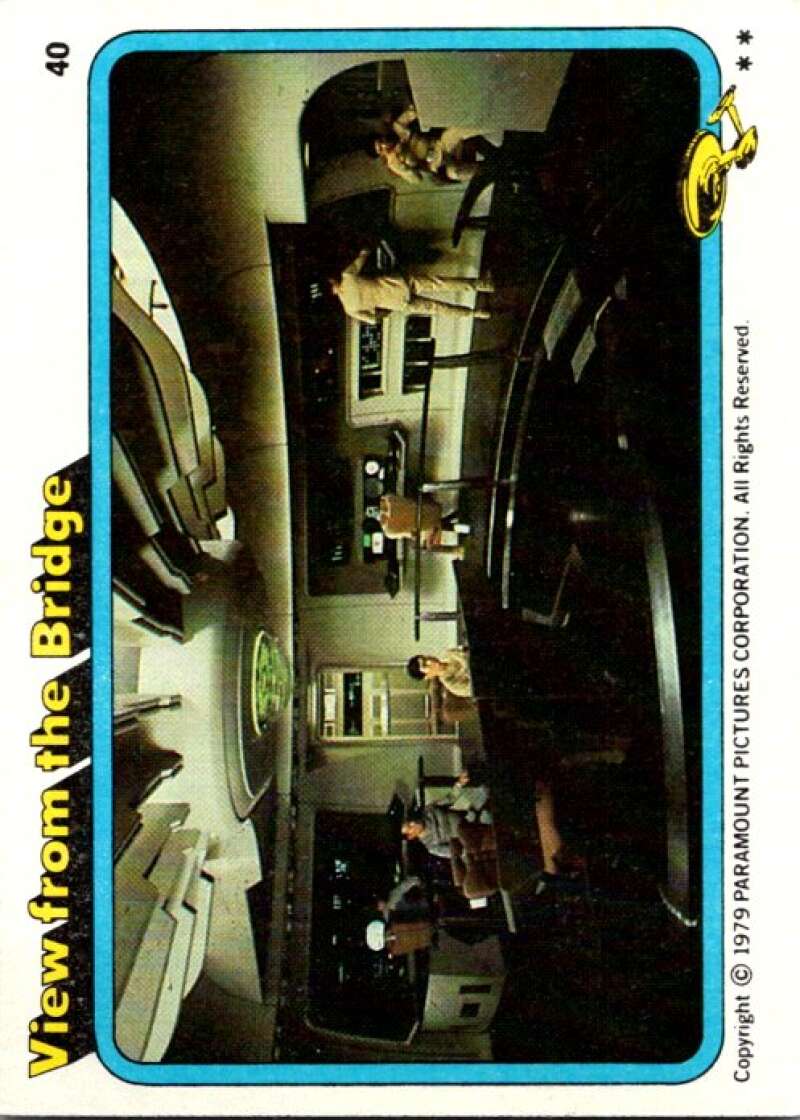 1979 Star Trek The Motion Picture #40 View from the Bridge V76864 Image 1