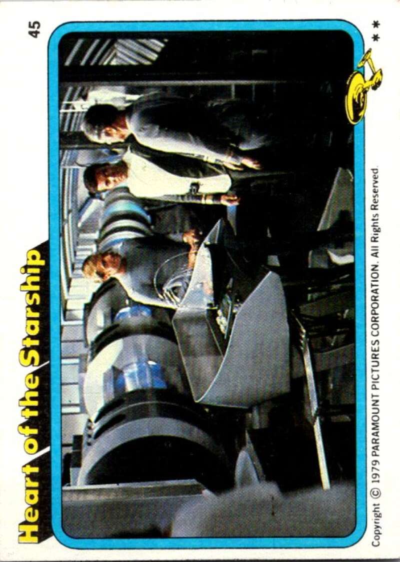 1979 Star Trek The Motion Picture #45 Heart of the Starship V76876 Image 1