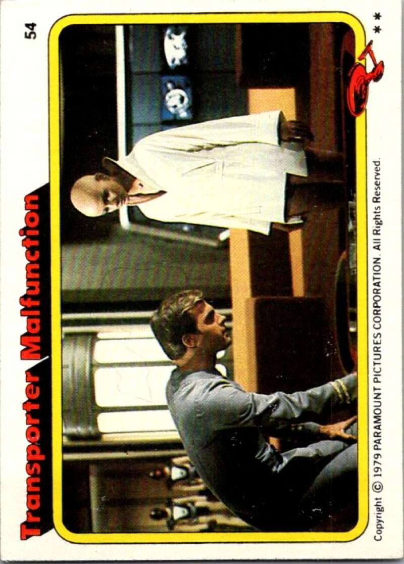 1979 Star Trek The Motion Picture #54 Transporter Malfunction V76893 Image 1