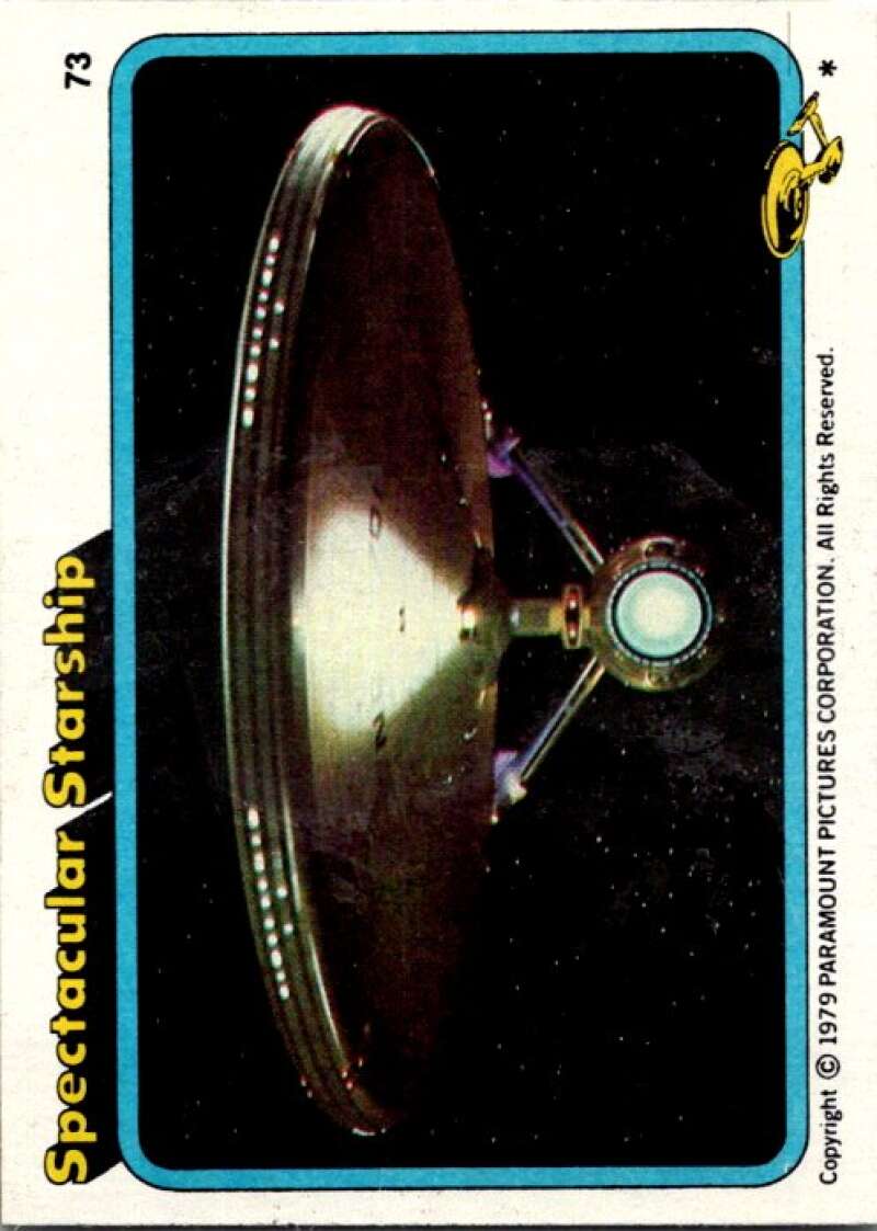 1979 Star Trek The Motion Picture #73 Spectacular Starship V76924 Image 1