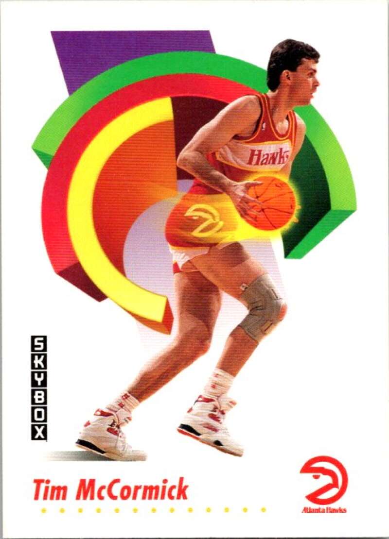 1991-92 SkyBox #5 Tim McCormick  Atlanta Hawks  V76967 Image 1