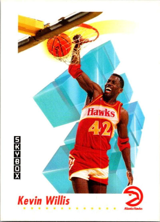 1991-92 SkyBox #11 Kevin Willis  Atlanta Hawks  V76970 Image 1