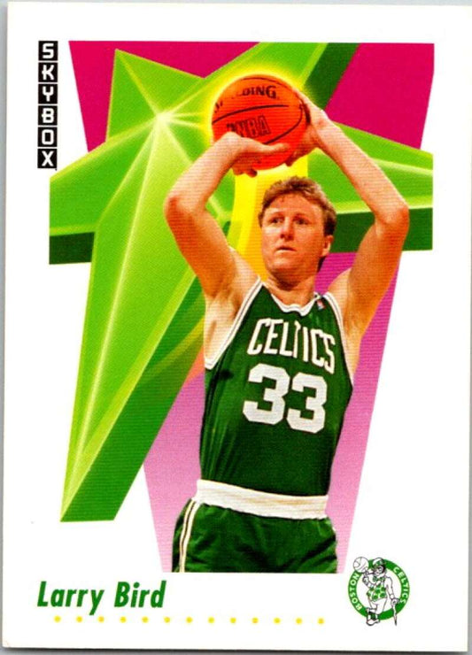 1991-92 SkyBox #12 Larry Bird  Boston Celtics  V76971 Image 1