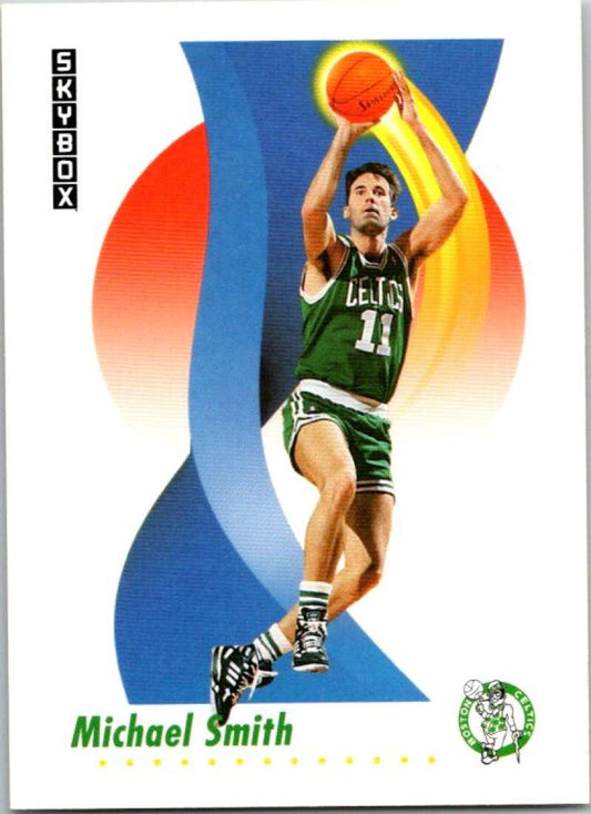 1991-92 SkyBox #21 Michael Smith  Boston Celtics  V76978 Image 1