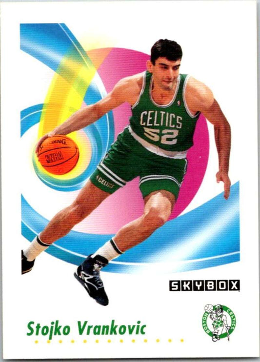 1991-92 SkyBox #22 Stojko Vrankovic  Boston Celtics  V76979 Image 1