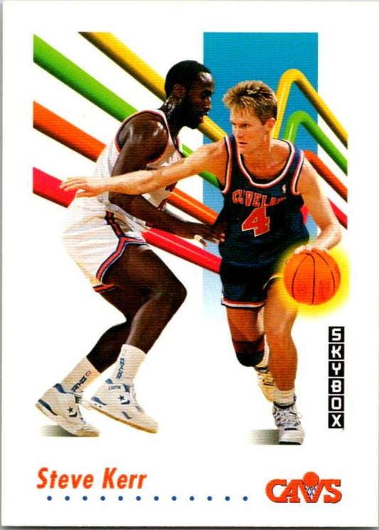 1991-92 SkyBox #50 Steve Kerr  Cleveland Cavaliers  V76996 Image 1