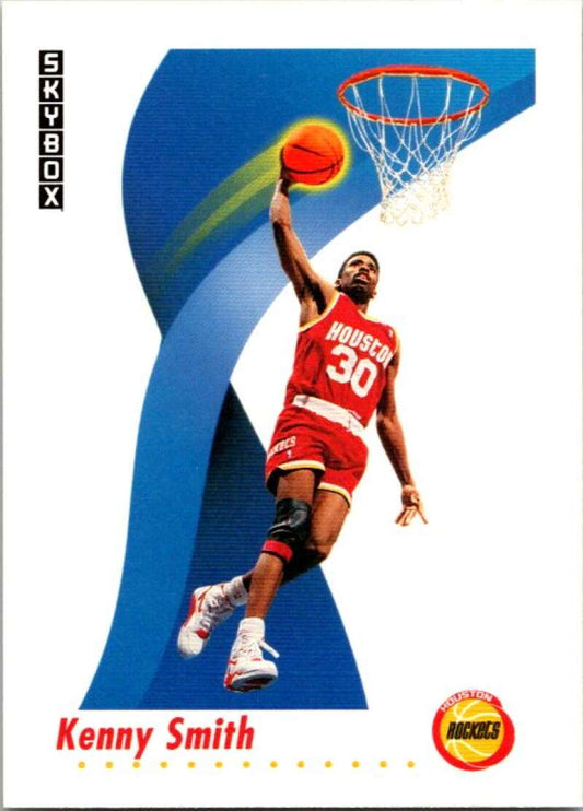 1991-92 SkyBox #106 Kenny Smith  Houston Rockets  V77027 Image 1