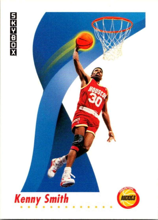 1991-92 SkyBox #106 Kenny Smith  Houston Rockets  V77028 Image 1