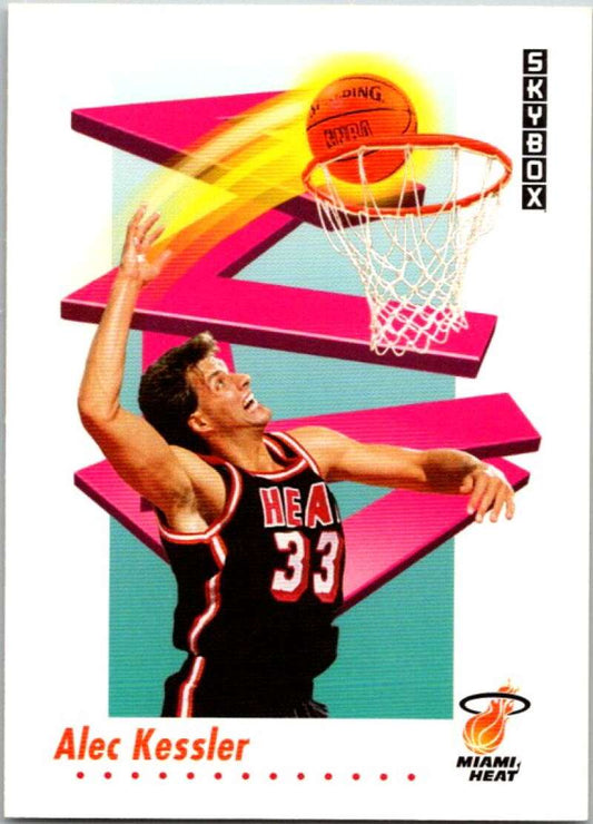 1991-92 SkyBox #149 Alec Kessler  Miami Heat  V77093 Image 1