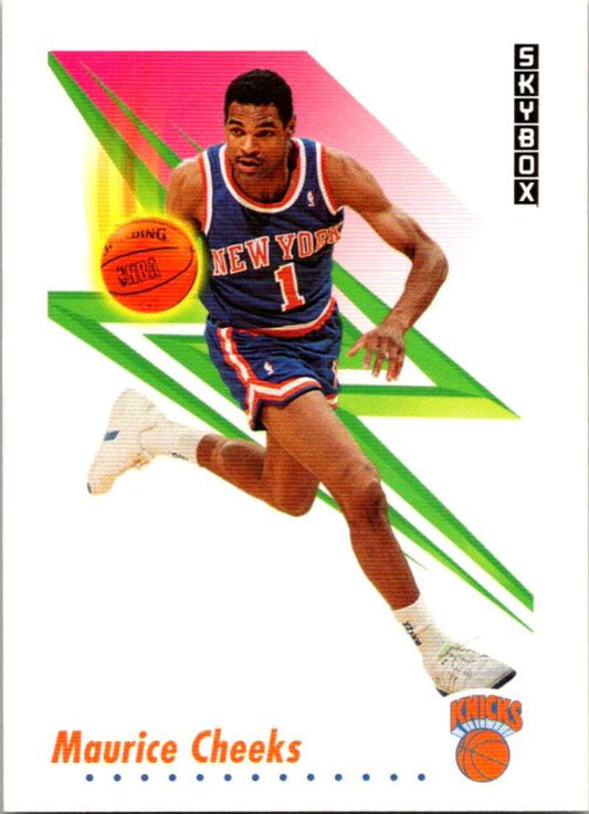 1991-92 SkyBox #188 Maurice Cheeks  New York Knicks  V77157 Image 1
