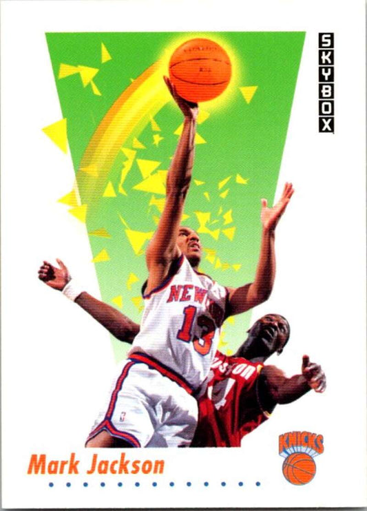 1991-92 SkyBox #190 Mark Jackson  New York Knicks  V77160 Image 1