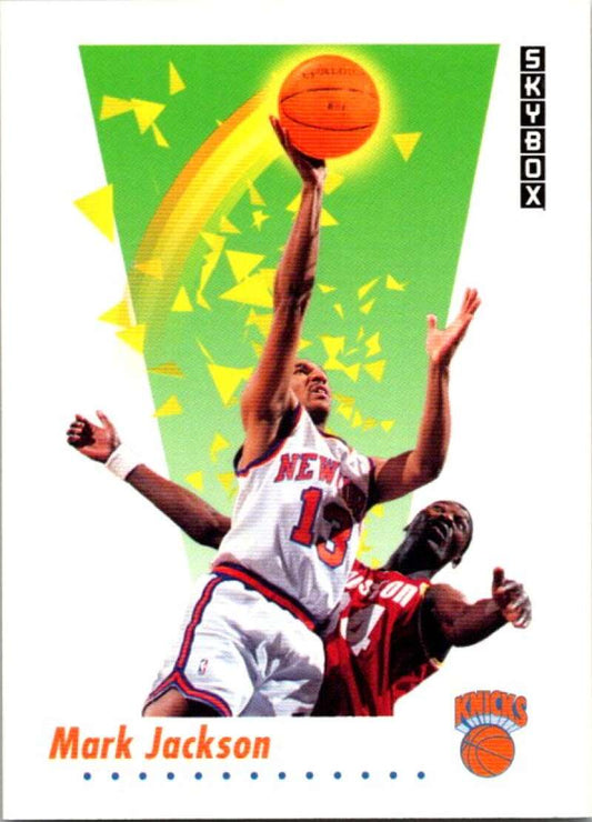 1991-92 SkyBox #190 Mark Jackson  New York Knicks  V77161 Image 1