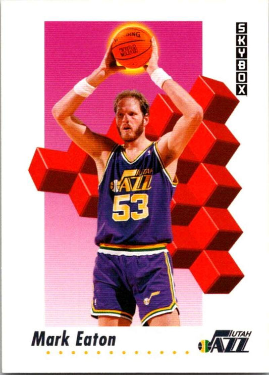1991-92 SkyBox #279 Mark Eaton  Utah Jazz  V77294 Image 1