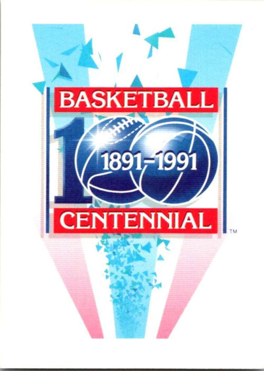 1991-92 SkyBox #328 Centennial Logo Card   V77369 Image 1