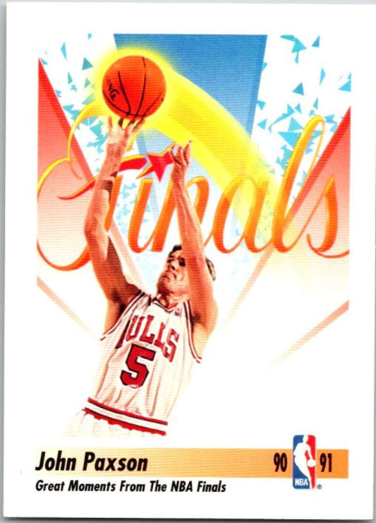 1991-92 SkyBox #336 John Paxson  Chicago Bulls  V77380 Image 1