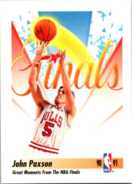 1991-92 SkyBox #336 John Paxson  Chicago Bulls  V77381 Image 1