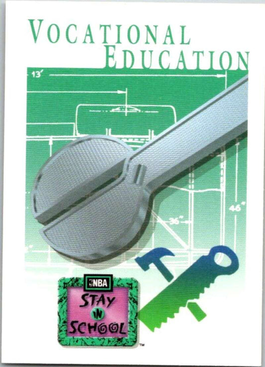 1991-92 SkyBox #340 Vocational Education   V77385 Image 1