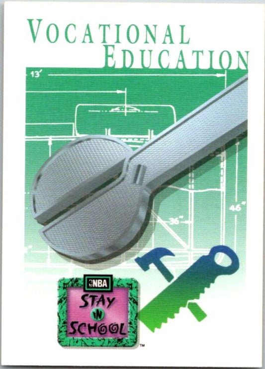 1991-92 SkyBox #340 Vocational Education   V77386 Image 1