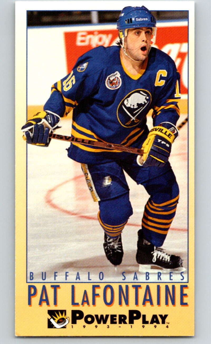 1993-94 PowerPlay #31 Pat LaFontaine  Buffalo Sabres  V77465 Image 1