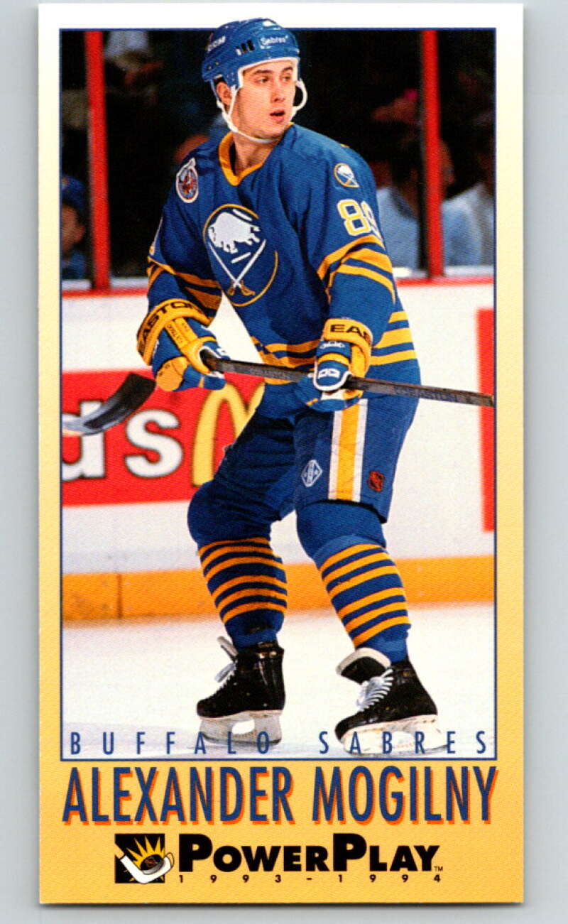 1993-94 PowerPlay #32 Alexander Mogilny  Buffalo Sabres  V77466 Image 1