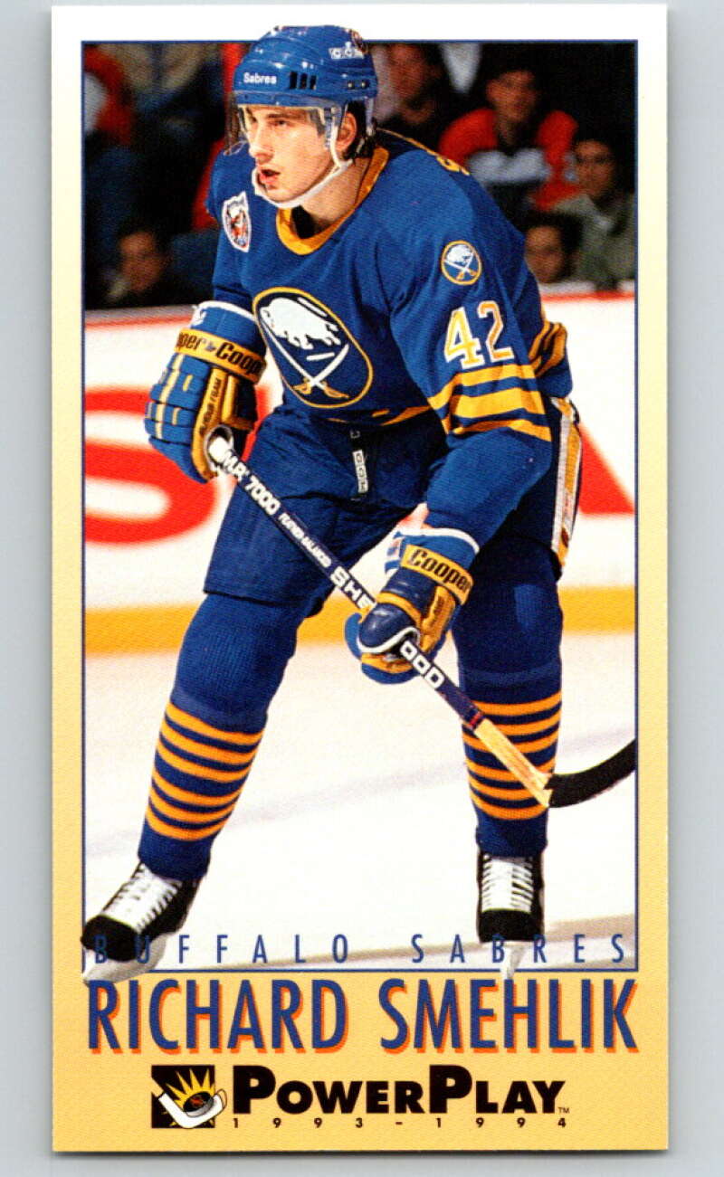 1993-94 PowerPlay #33 Richard Smehlik  Buffalo Sabres  V77467 Image 1