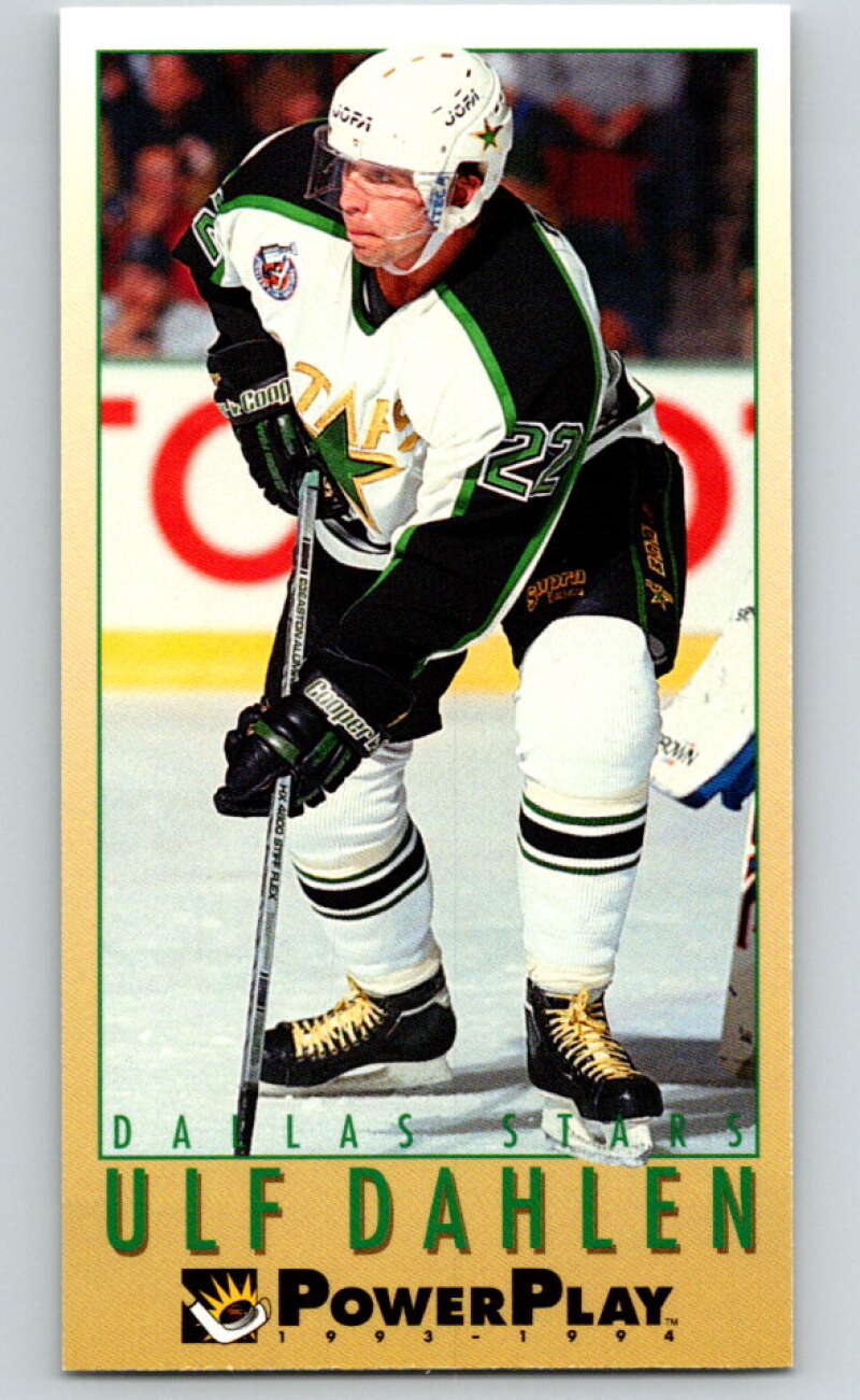 1993-94 PowerPlay #59 Ulf Dahlen  Dallas Stars  V77521 Image 1