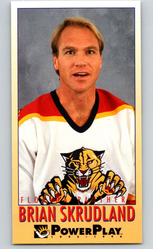 1993-94 PowerPlay #100 Brian Skrudland  Florida Panthers  V77610 Image 1