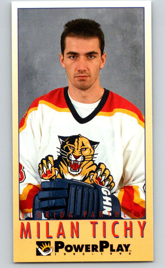1993-94 PowerPlay #101 Milan Tichy  RC Rookie Florida Panthers  V77612 Image 1