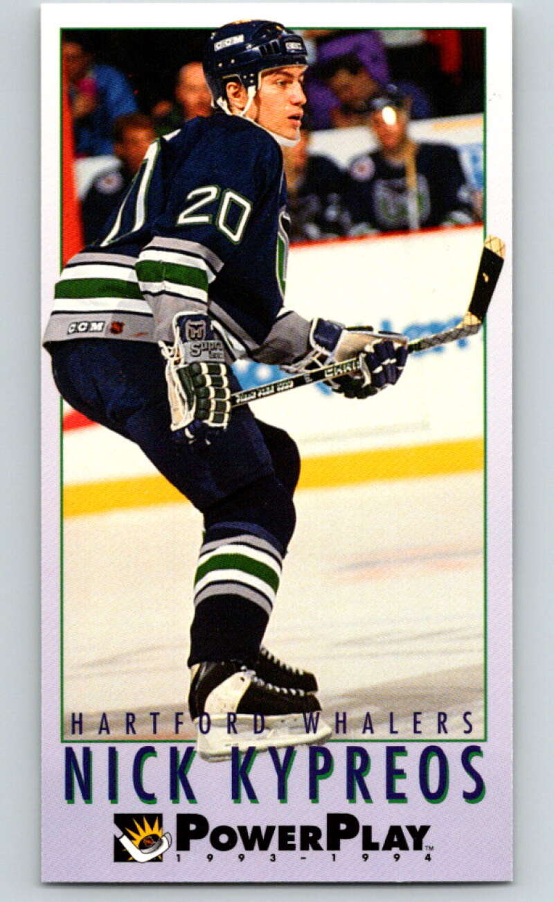 1993-94 PowerPlay #105 Nick Kypreos  Hartford Whalers  V77620 Image 1